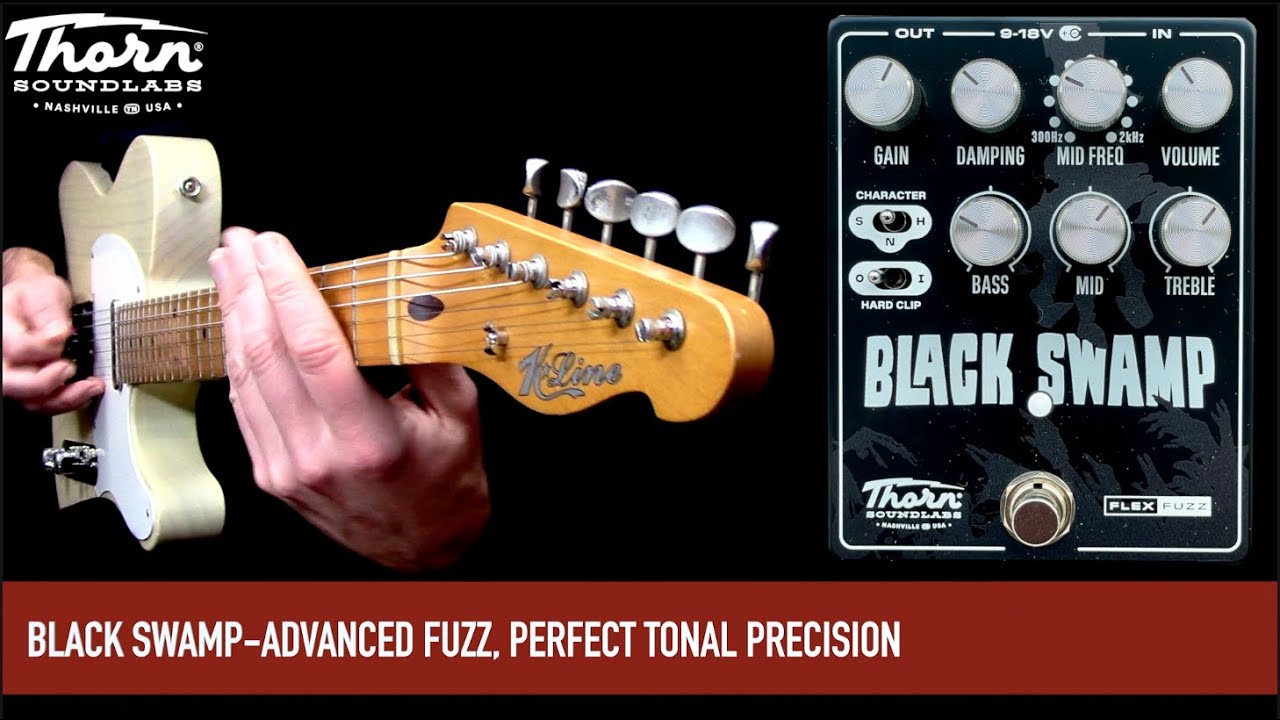 Guitar Pedal X - News - Thorn Soundlabs' Black Swamp Flex Fuzz is