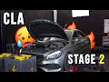 Mercedes cla 250  chiptuning  supersprint  downpipe 100 kat  stage2  bang bang  english subs