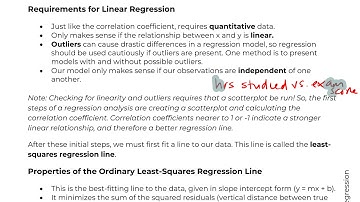 Math 119: 3.3 Intro to Linear Regression