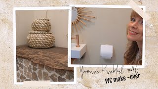 Ik heb zelf mijn WC betegeld✌#46 || Yvonne Kwakkel||