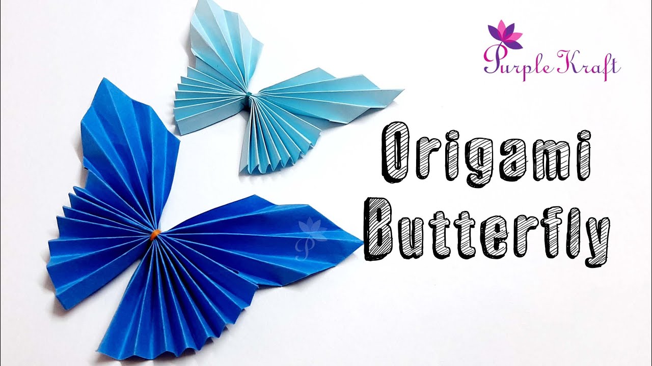 Origami butterfly | Easy paper butterfly | DIY | 5 Minute crafts