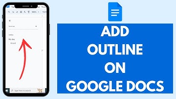 How to Add Outline on Google Docs (2024)