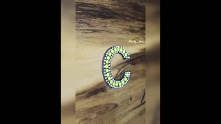 letter 'C' dot mandala art 🎨.....#art #artist #dotmandalaart