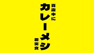 【悪魔的夜食】腹減ってるんだろ？初カレーメシを実食！え、あげないよ？【宇佐美リト/にじさんじ】