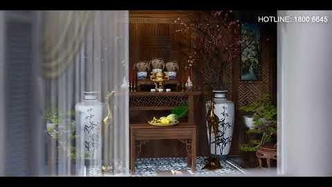 Thiết kế Biệt thự Indochine - Sunshine Heritage Resort