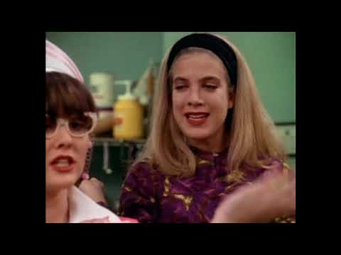 Brenda Walsh as Laverne singing It's My Party Lesley Gore Beverly Hills 90210 S1E16