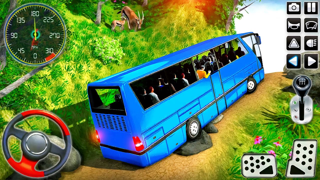 Jogos de Simulador de Condução de Ônibus Offroad Hill 2023 - Jogos de Ônibus  3D::Appstore for Android