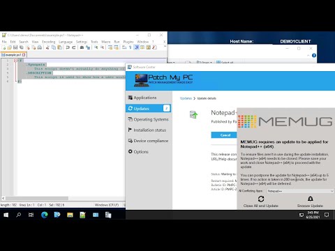 Patch My PC Live Demo for Managing Apps and Third-Party Updates in Configuration Manager at MEMUG