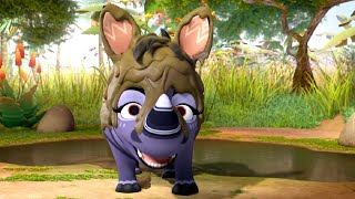 🐾 Лео и Тиг 🐾 –  Игра для носорога  - Мультики для детей – Про животных