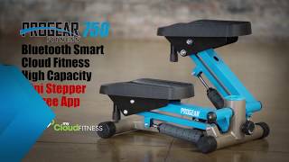 3420 PROGEAR 750 Bluetooth Smart Technology High Capacity Mini Stepper with Free App