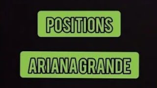 60 Second Tutorial For Positions-Ariana Grande screenshot 1