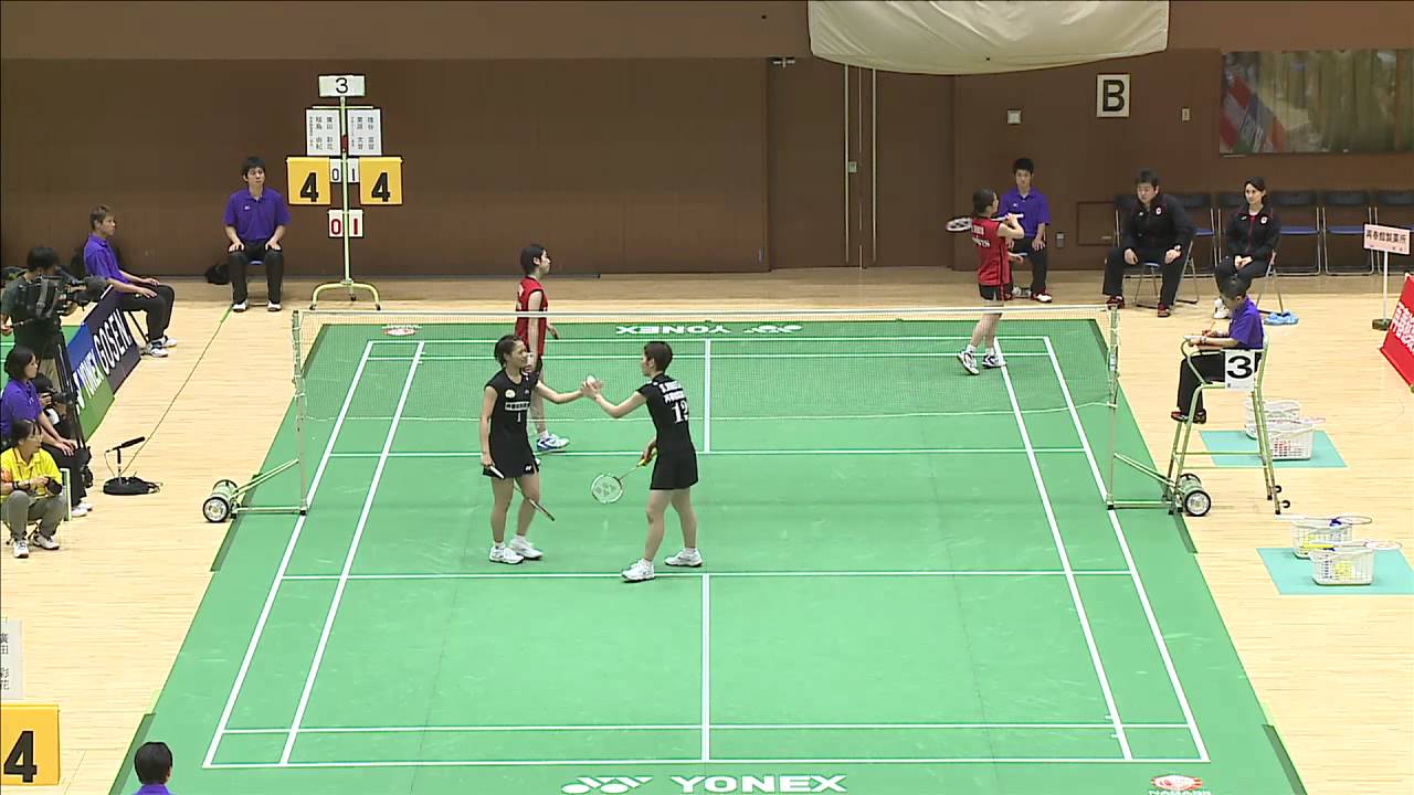 栗原/篠谷  vs 福島/廣田　全日本実業団2015　決勝