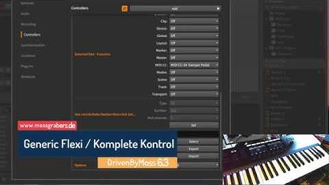 DrivenByMoss 6.3 - New features for Generic Flexi & Komplete Kontrol
