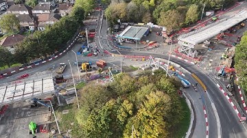 Gallows Corner Romford the new flyover