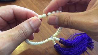 簡単！誰でも出来る数珠修理！