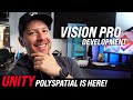 Get started with unity visionos polyspatial tools apple vision pro development