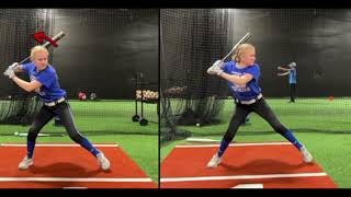 Huge Changes To Softball Swing in 2 Hours!