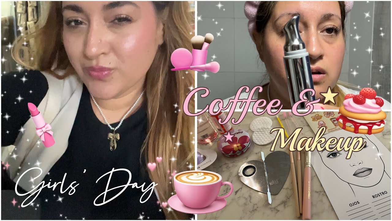 ME DORMÍ CON MAQUILLAJE! Asi recupere mi piel!, vamos a un evento y estoy muy nerviosa! 🎀✨🥹 VLOG
