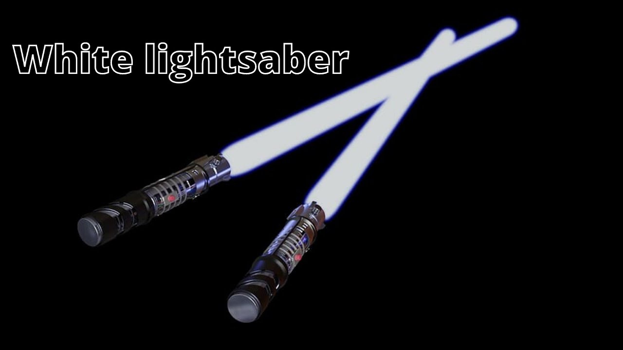 The White Lightsaber History And Color Meaning YouTube
