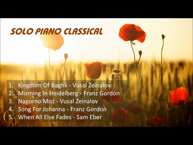 Solo Piano Classical For Relaxation class=