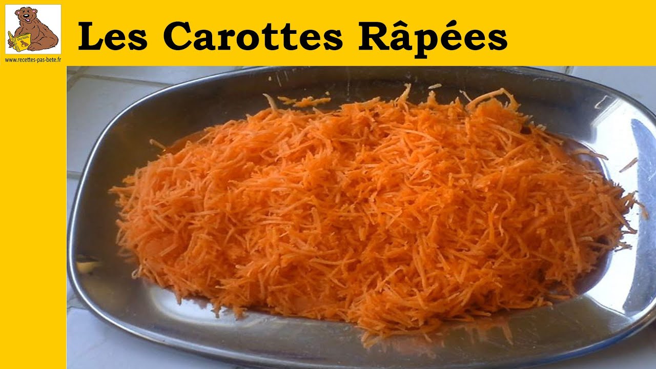 Comment faire des carottes râpées ? 3 méthodes - Pratiks