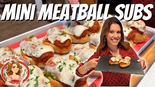 Mini Meatball Subs | Tara the Foodie