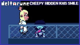Creepy Hidden Kris Smile? - Deltarune Chapter 2
