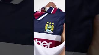 Manchester City Away 97/98 Football Jersey  #classicfootballshirts #footballjersey #classicshirts