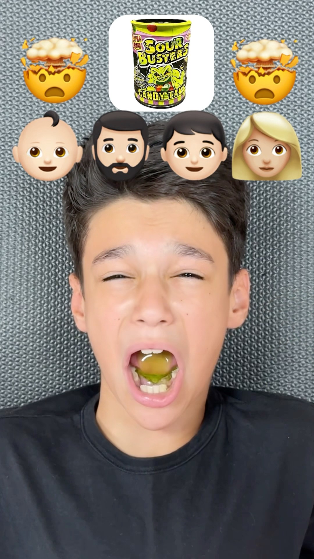 Quem vai comer a slime azeda?!? #shorts #challenge