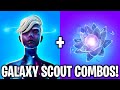 8 BEST GALAXY SCOUT COMBOS! (GALAXY SCOUT SKIN)