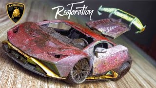 Restoration Lamborghini Huracan the insane super Model car