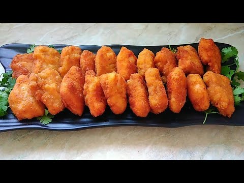 ВКУСНЫЕ И СОЧНЫЕ 'НАГГЕТСЫ ' ЛУЧШЕ ЧЕМ В МАК ДАКЕ ... / Mazzali 'Naggetsi' tayyorlash /....