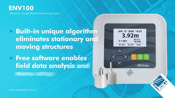 ENV100 Ultrasonic Sludge Blanket Monitoring System