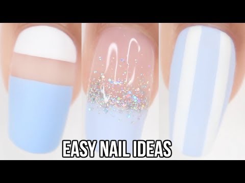 EASY NAIL IDEAS!