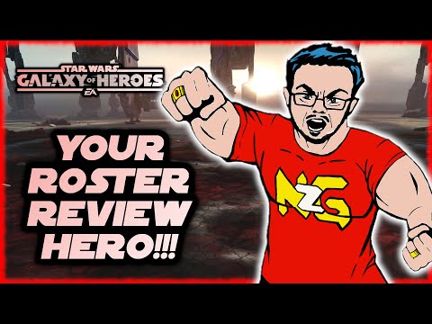 Everyones Roster Review Hero is Here to Help!!  Star Wars Galaxy of Heroes