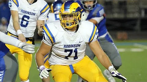 5-star Clemson commit Tristan Leigh - 2019 Highlig...