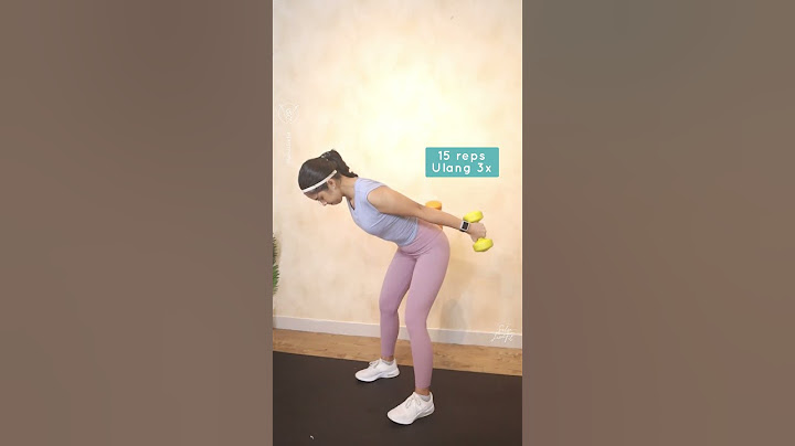 PAKE DUMBELL LEGEND! BIKIN LENGAN KENCANG YUK