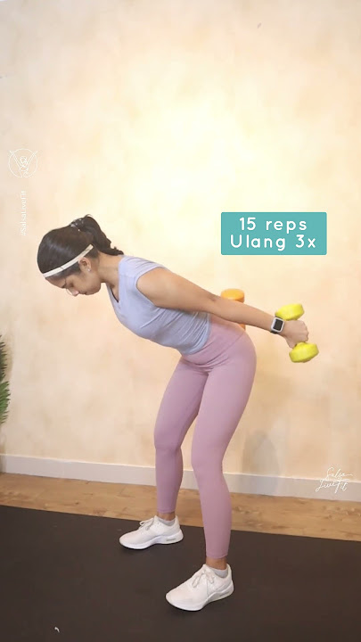 PAKE DUMBELL LEGEND! BIKIN LENGAN KENCANG YUK