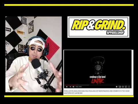 REBELASYON BY MERCENARIOS AND CEMBOYZ N THE HOOD (Reaction n Review Video by Gotgee)
