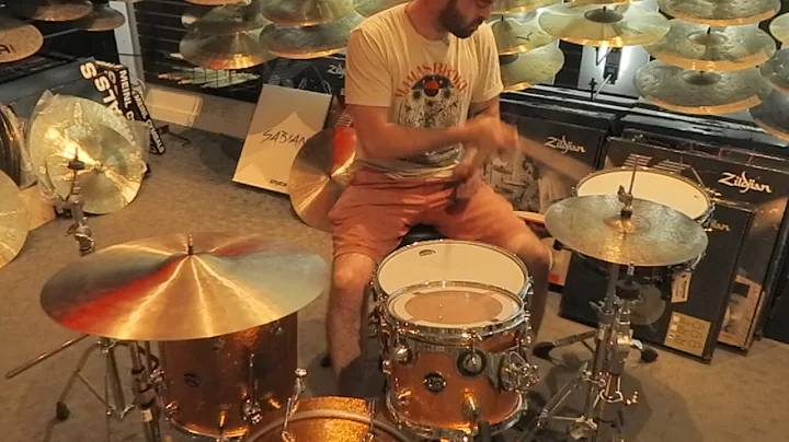 Quick demo of Sonor SQ2 Heavy Maple & DW Collector's Padauk snares