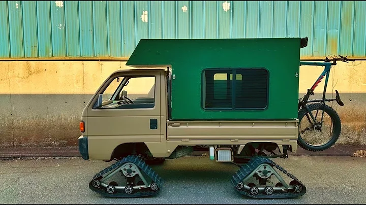 We Built a Solar off Grid Electric Kei Truck Camper, Just in Case The World Ends