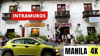 MANILA, PHILIPPINES 🇵🇭 [4K] Intramuros — Walking Tour