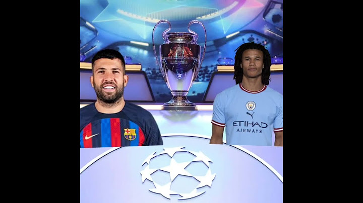 برشلونه VS مانشستر سيتي 2023