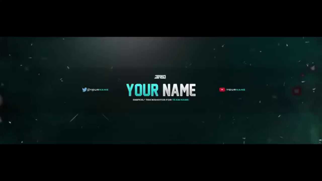 Clean banner and twitter header template JayD Designs 