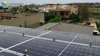 Solar Auto-Cleaning System Installed By Ilays Power Solution.