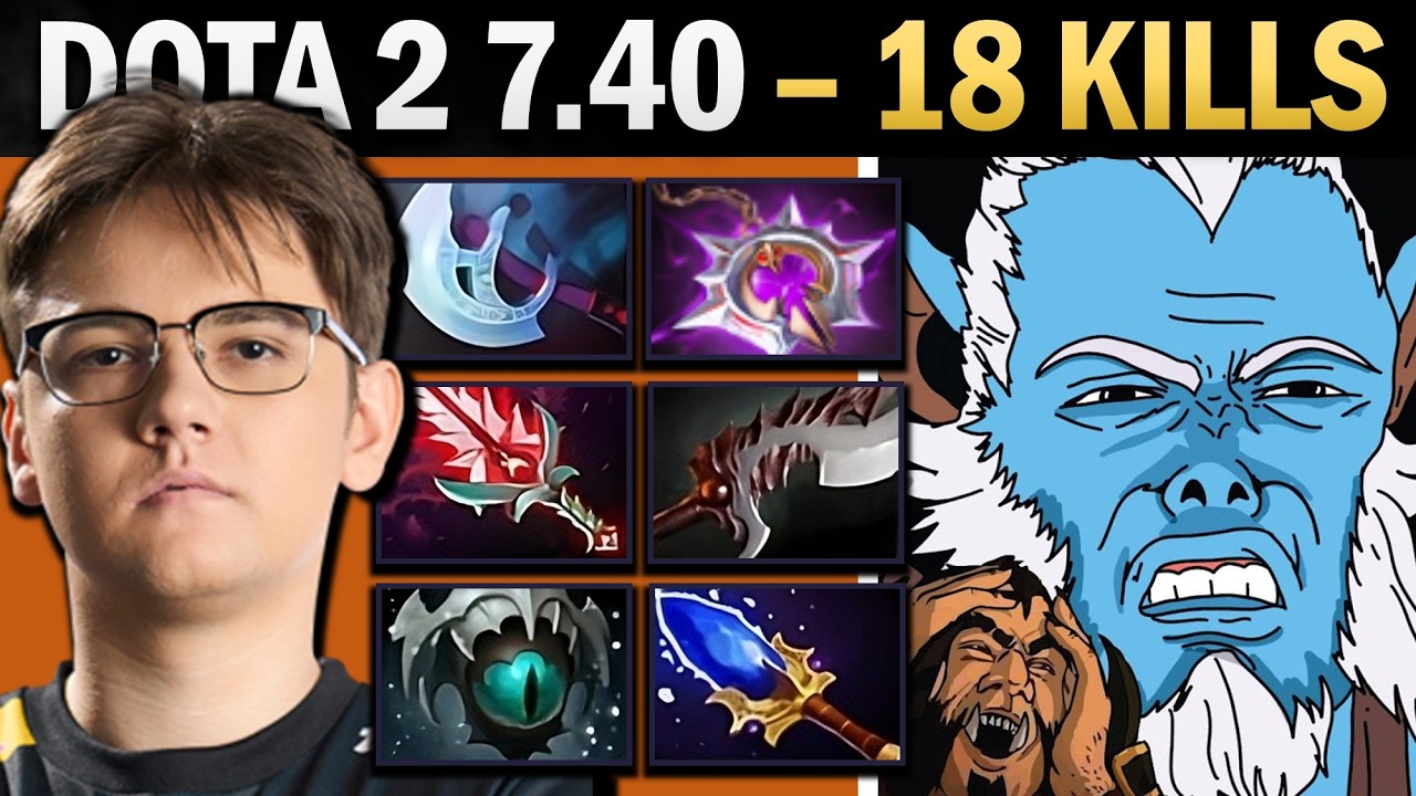 Phantom Lancer Pro Carry with Manta and 18 Kills - Dota Gameplay - YouTube