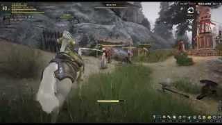 Black Desert] Horseback Combat Trailer