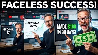 I Made $100 With a NEW Faceless YouTube Channel in 3 Months!