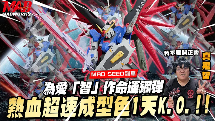 MAD SEED列車-SEED FREEDOM劇透注意，為愛「智」作命運鋼彈!熱血超速成型色1天K.O.!! #gundam#命運鋼彈#振揚自由#不朽正義#seedfreedom - 天天要聞
