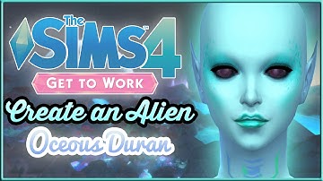 The Sims 4 | Get To Work | Create An Alien | Oceous Duran